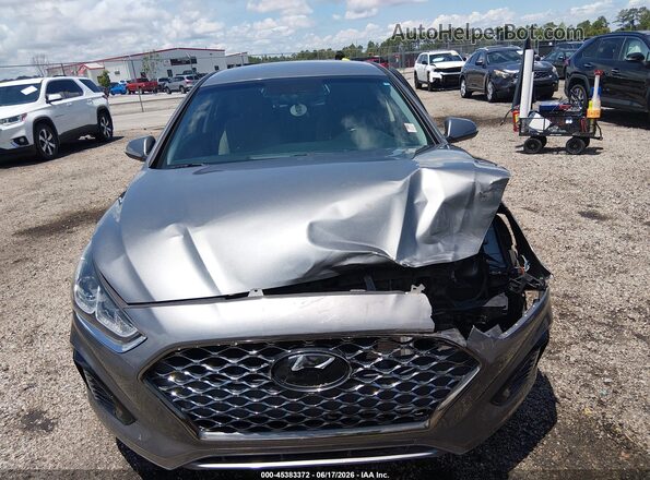 5NPE34AF3KH783991 2019 HYUNDAI SONATA Серый Вид щитка приборов