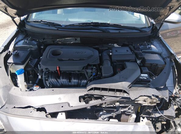 5NPE34AF3KH783991 2019 HYUNDAI SONATA Серый Вид сзади