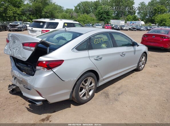 5NPE34AF3KH808937 2019 HYUNDAI SONATA Silver Հետևի աջ