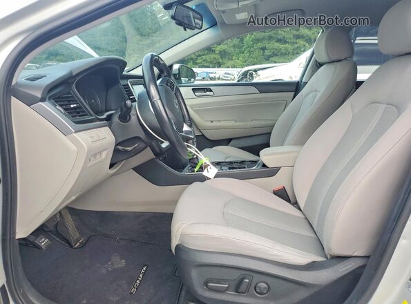 5NPE34AF3KH814110 2019 HYUNDAI SONATA Silver Vista interior delantera