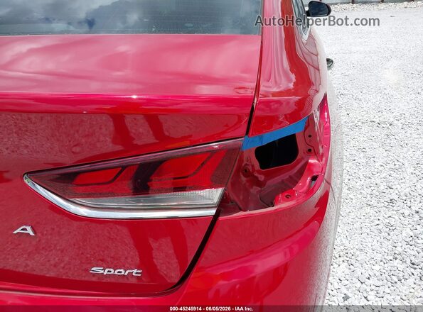 5NPE34AF3KH815127 2019 HYUNDAI SONATA Red 