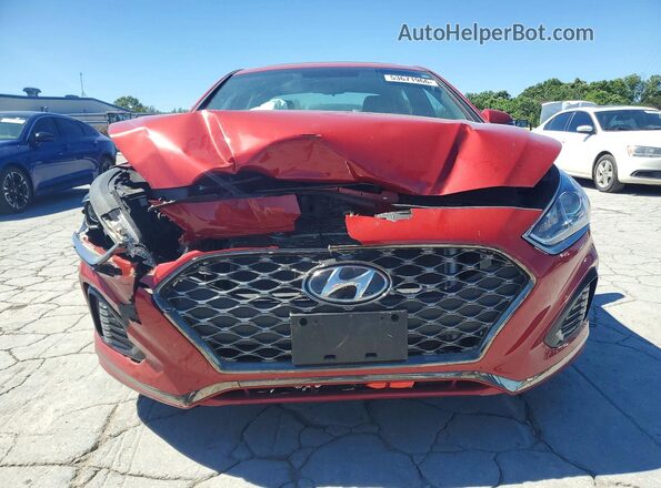 5NPE34AF3KH815807 2019 HYUNDAI SONATA Red 