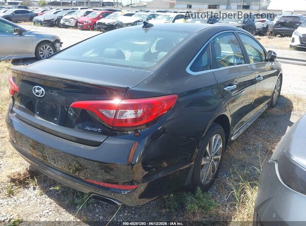 5NPE34AF4GH336710 2016 HYUNDAI SONATA Black 
