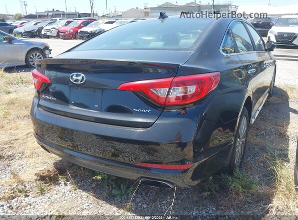 5NPE34AF4GH336710 2016 HYUNDAI SONATA Black 