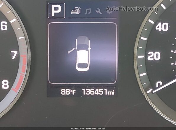 5NPE34AF4GH423006 2016 HYUNDAI SONATA Red 