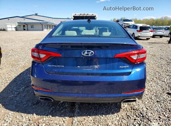 5NPE34AF4GH426651 2016 HYUNDAI SONATA Blue 
