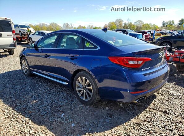 5NPE34AF4GH426651 2016 HYUNDAI SONATA Blue 