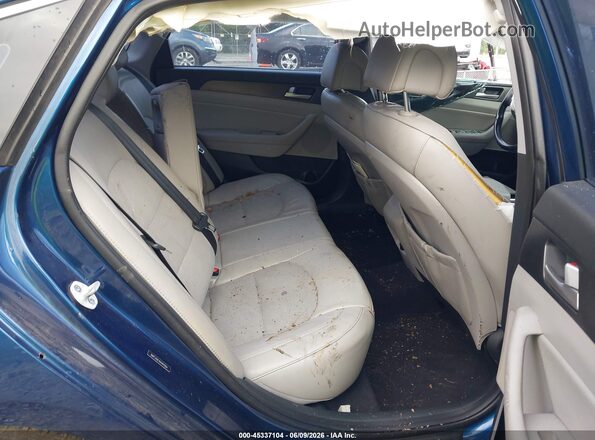 5NPE34AF4HH441054 2017 HYUNDAI SONATA Blue Vista de la etiqueta del VIN