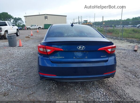 5NPE34AF4HH441054 2017 HYUNDAI SONATA Blue 