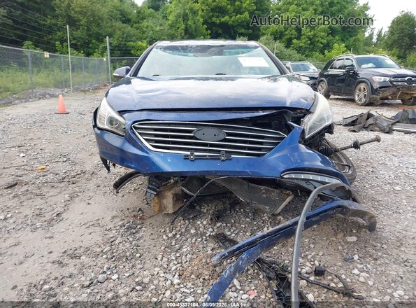 5NPE34AF4HH441054 2017 HYUNDAI SONATA Blue Vista frontal