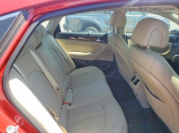 5NPE34AF4HH457173 2017 HYUNDAI SONATA Red 