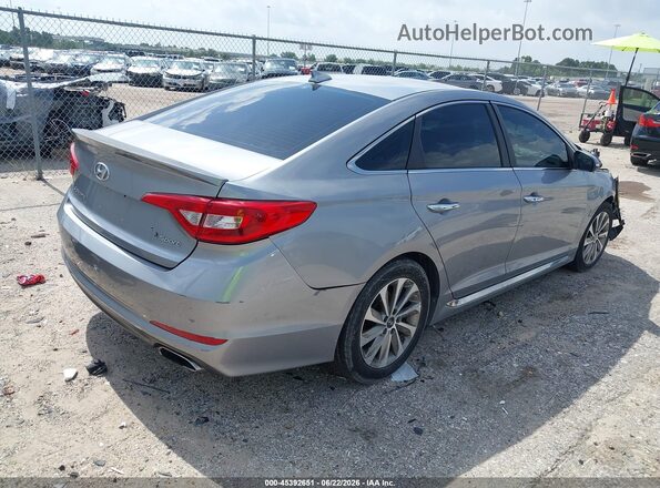 5NPE34AF4HH457724 2017 HYUNDAI SONATA Gray Tył prawy