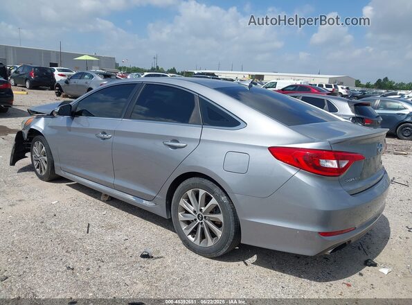 5NPE34AF4HH457724 2017 HYUNDAI SONATA Gray Tył lewy