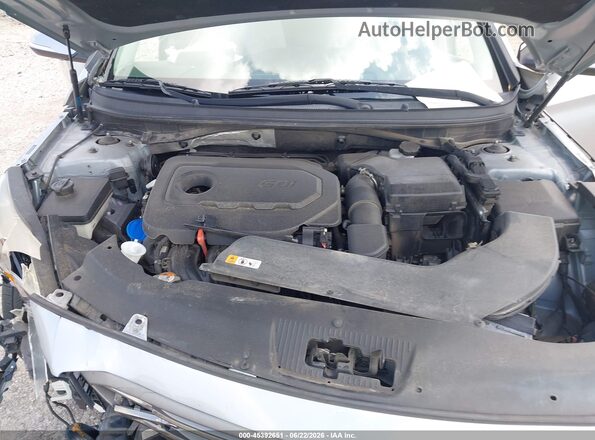 5NPE34AF4HH457724 2017 HYUNDAI SONATA Gray Widok z tyłu