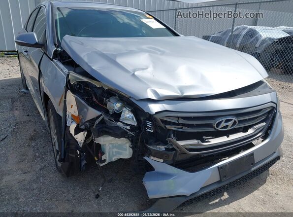 5NPE34AF4HH457724 2017 HYUNDAI SONATA Gray Widok z przodu