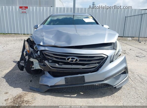 5NPE34AF4HH457724 2017 HYUNDAI SONATA Gray Widok zestawu wskaźników
