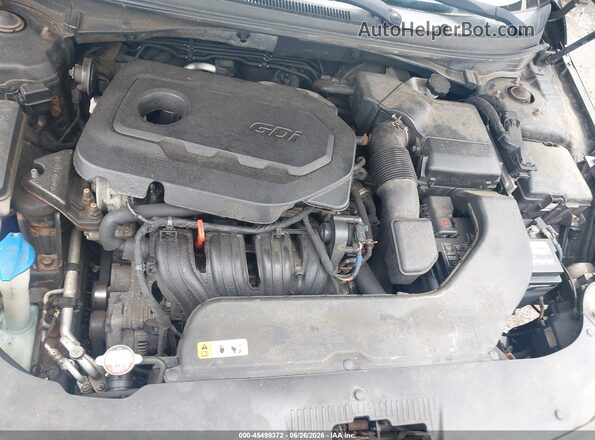 5NPE34AF4HH466858 2017 HYUNDAI SONATA Black Հետևի տեսք