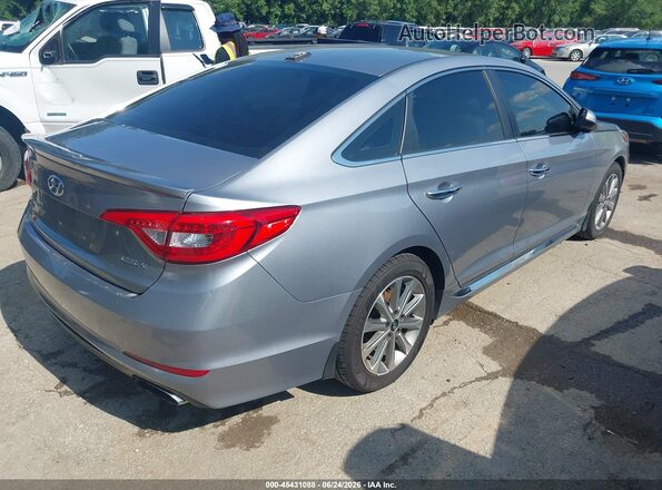 5NPE34AF4HH475687 2017 HYUNDAI SONATA Gray Հետևի աջ