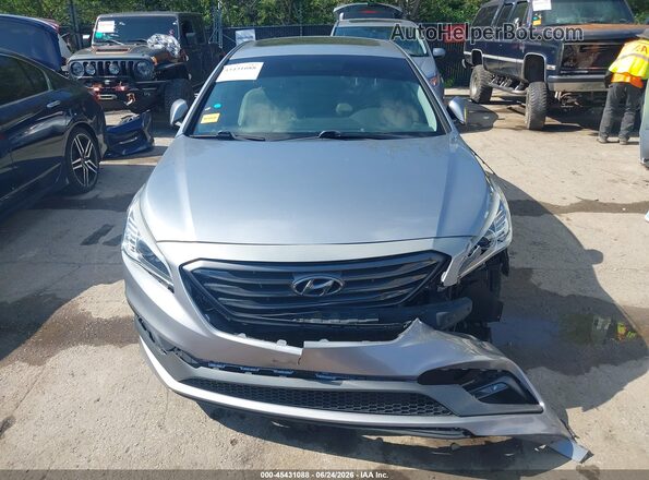 5NPE34AF4HH475687 2017 HYUNDAI SONATA Gray Սարքավորումների վահանակի տեսք