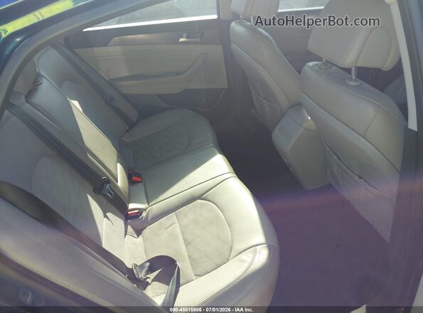 5NPE34AF4HH489282 2017 HYUNDAI SONATA Blue Vista de la etiqueta del VIN