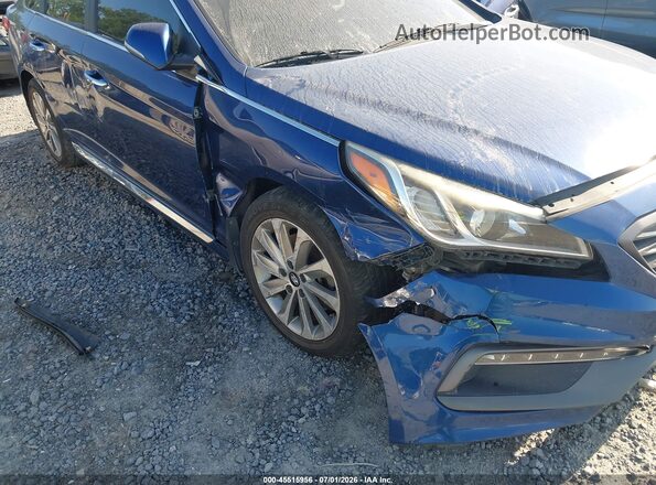 5NPE34AF4HH489282 2017 HYUNDAI SONATA Blue 
