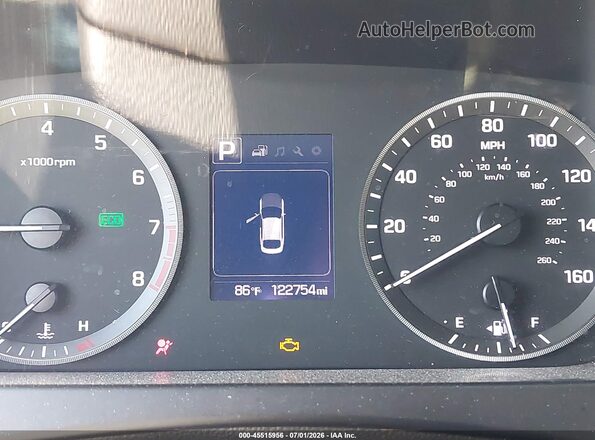 5NPE34AF4HH489282 2017 HYUNDAI SONATA Blue 