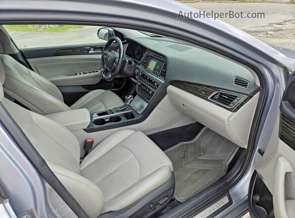 5NPE34AF4HH497740 2017 HYUNDAI SONATA Gray 