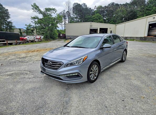 5NPE34AF4HH497740 2017 HYUNDAI SONATA Gray 