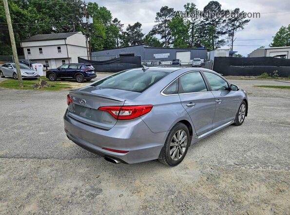 5NPE34AF4HH497740 2017 HYUNDAI SONATA Gray 
