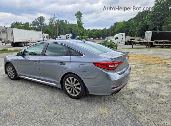 5NPE34AF4HH497740 2017 HYUNDAI SONATA Gray 