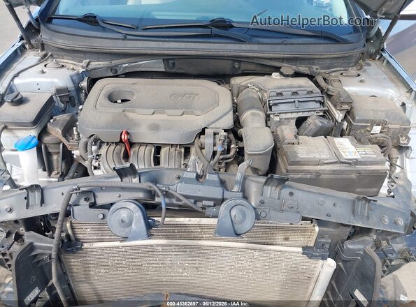 5NPE34AF4HH510406 2017 HYUNDAI SONATA Silver Rear view