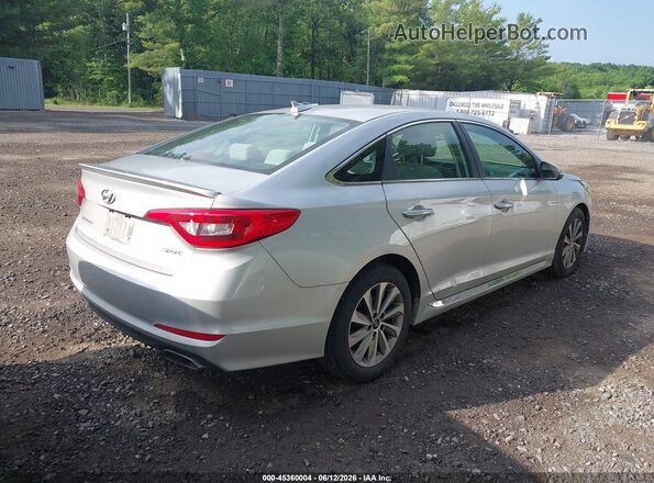 5NPE34AF4HH529425 2017 HYUNDAI SONATA Silver Tył prawy