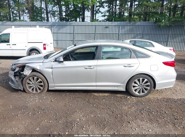 5NPE34AF4HH529425 2017 HYUNDAI SONATA Silver Widok wnętrza 360 stopni