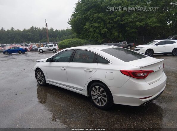 5NPE34AF4HH555586 2017 HYUNDAI SONATA White Задня ліва чверть