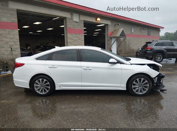 5NPE34AF4HH555586 2017 HYUNDAI SONATA White Панорамний вид салону 360°