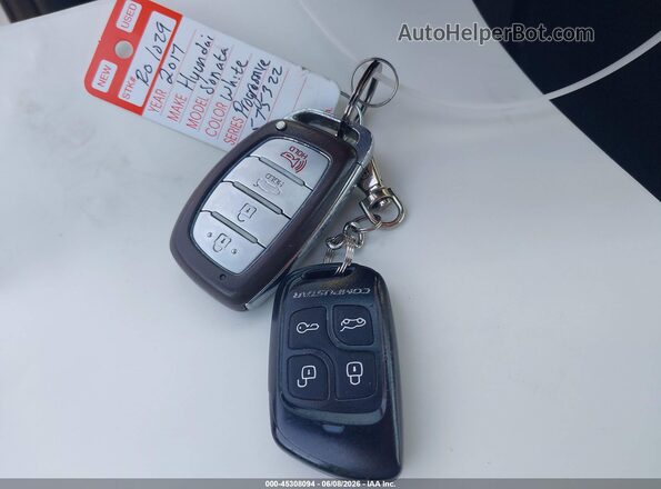 5NPE34AF4HH575322 2017 HYUNDAI SONATA White Dashboard view