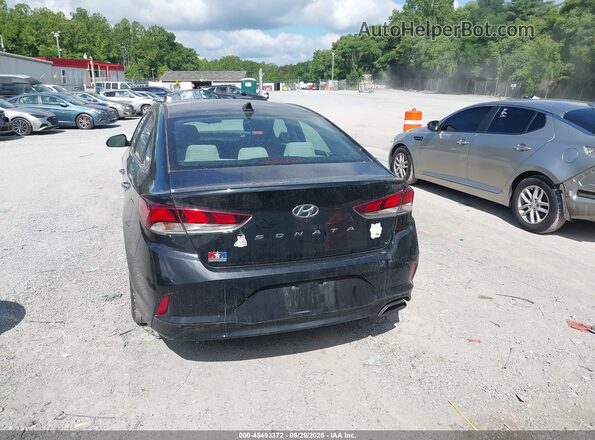 5NPE34AF4JH603660 2018 HYUNDAI SONATA Black 