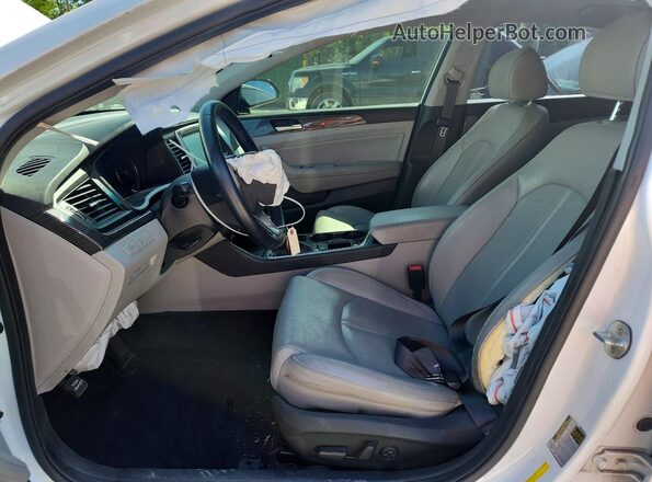 5NPE34AF4JH658111 2018 HYUNDAI SONATA White 
