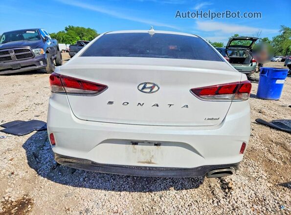 5NPE34AF4JH658111 2018 HYUNDAI SONATA White 