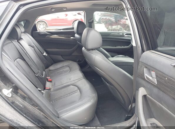 5NPE34AF4JH658884 2018 HYUNDAI SONATA Черный Вид наклейки с VIN-кодом