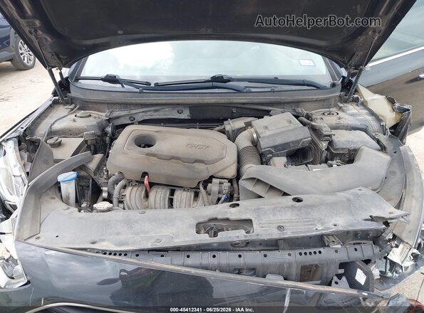 5NPE34AF4JH658884 2018 HYUNDAI SONATA Черный Вид сзади