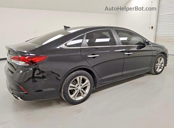 5NPE34AF4KH775852 2019 HYUNDAI SONATA Black 