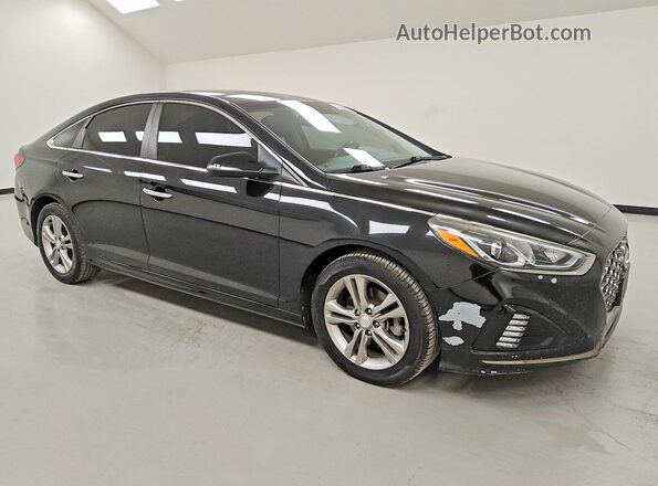 5NPE34AF4KH775852 2019 HYUNDAI SONATA Black 