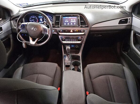 5NPE34AF4KH775852 2019 HYUNDAI SONATA Black 