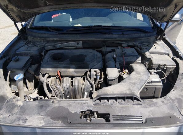 5NPE34AF4KH818618 2019 HYUNDAI SONATA Серый Вид сзади