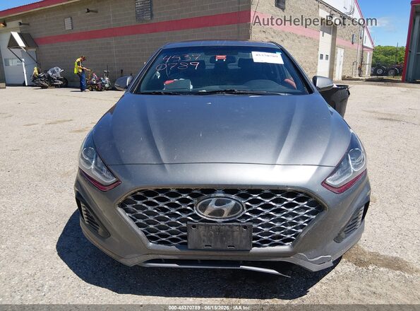 5NPE34AF4KH818618 2019 HYUNDAI SONATA Серый Вид щитка приборов