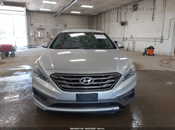 5NPE34AF5GH288179 2016 HYUNDAI SONATA Серебряный Вид щитка приборов