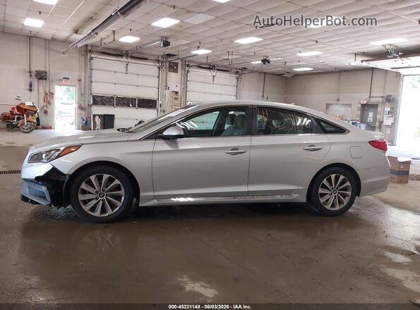 5NPE34AF5GH288179 2016 HYUNDAI SONATA Серебряный Панорамный вид салона 360°
