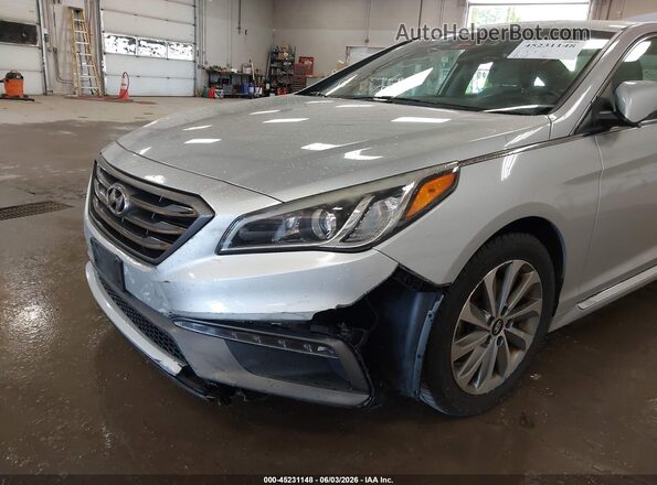 5NPE34AF5GH288179 2016 HYUNDAI SONATA Серебряный 