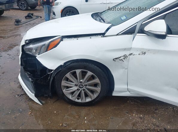 5NPE34AF5GH349479 2016 HYUNDAI SONATA White Front view